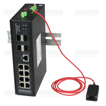 Коммутатор без PoE OSNOVO SW-70804/ILS