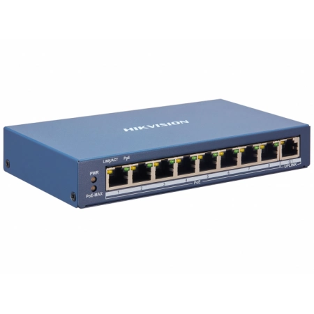 Коммутатор с POE Hikvision DS-3E1309P-EI