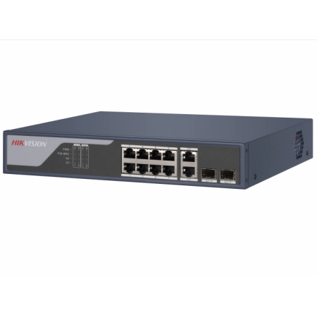 Коммутатор с POE Hikvision DS-3E1310P-SI