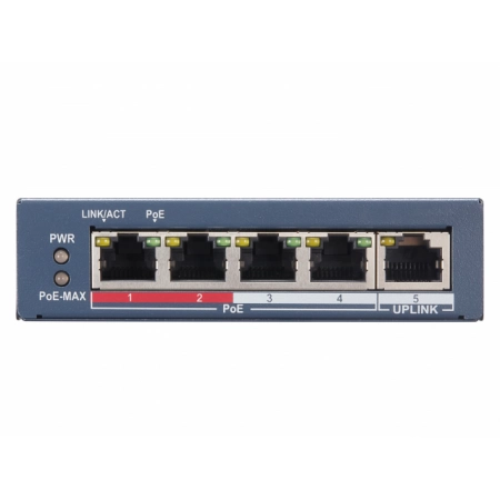 Коммутатор с питанием POE HiWatch SWT-1105P