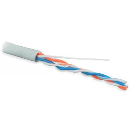 Кабель витая пара (LAN) для структурированных систем связи Hyperline UUTP2-C5-P24-IN-LSZH-GY-500