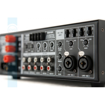 Изображение 9 (Профессиональный 100V микшер-усилитель для качественных систем трансляции фоновой музыки и оповещения CVGaudio M-43T)