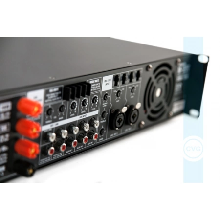 Изображение 8 (Профессиональный 100V микшер-усилитель для качественных систем трансляции фоновой музыки и оповещения CVGaudio M-123T)