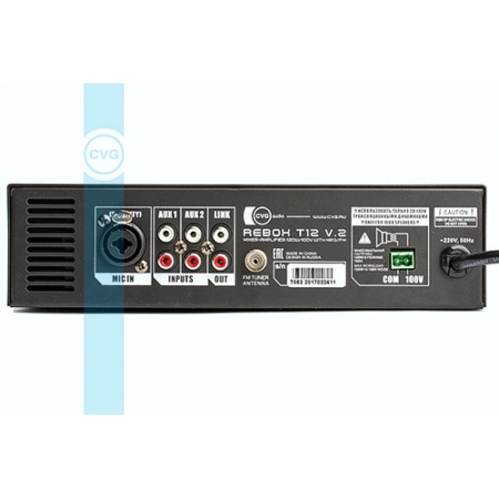 Изображение 9 (Миниатюрный экономичный Public Address микшер – усилитель CVGaudio ReBox T12)