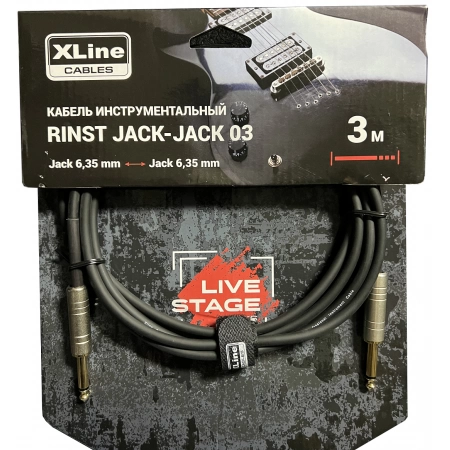 Кабель инструментальный XLine Cables RINST JACK-JACK 03