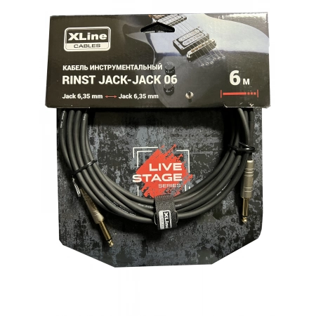 Кабель инструментальный XLine Cables RINST JACK-JACK 06