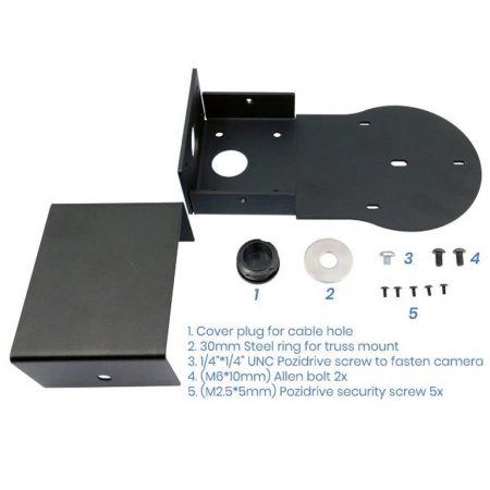 Изображение 2 (Универсальное крепление (Black Wall Mount for Avonic cameras) Avonic AV-MT200-B)