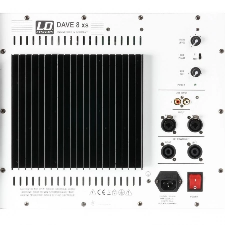 Изображение 5 (Портативная мультимедийная звуковая система 2.1 LD SYSTEMS DAVE 8 XS W)