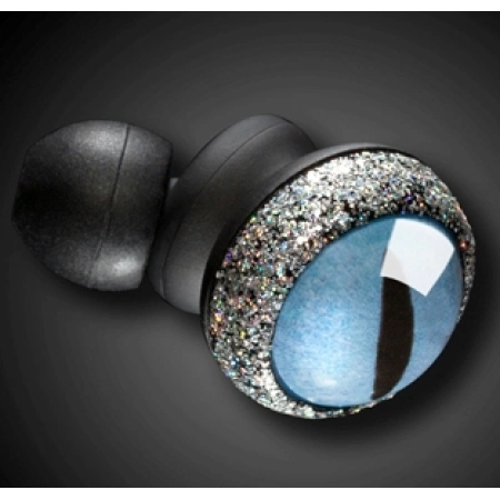 Наушники проводные Quarkie IN EAR - CAT EYE BLUE