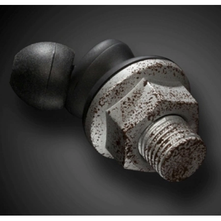 Наушники проводные Quarkie IN EAR - RUSTY BOLT SILVER
