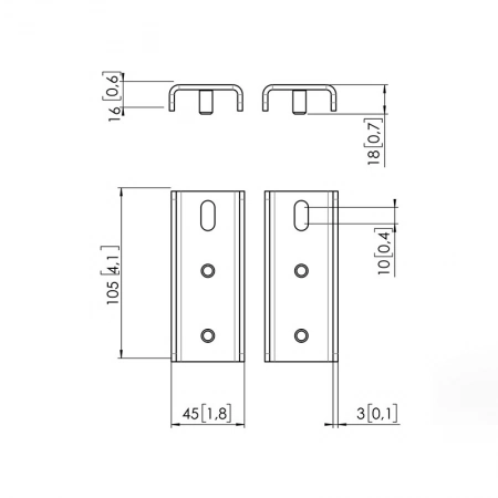 Изображение 3 (Адаптер для установки дисплея Samsung Flip 2 Vogels PFA 9158)