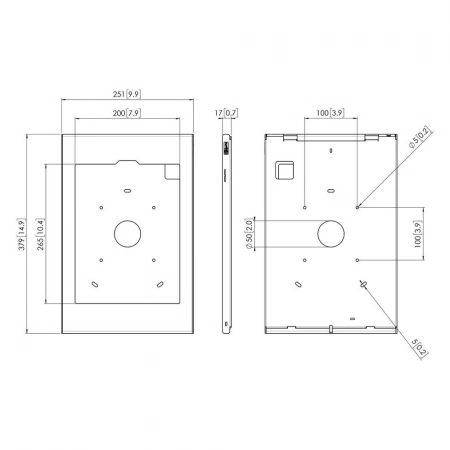 Изображение 2 (Антивандальный кожух TabLock для планшета iPad Pro 12.9 (2020, 2021) Vogels PTS 1241)