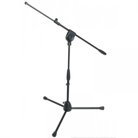 Изображение 1 (Микрофонная стойка половинной высоты с журавлем на треноге. Proel PRO281BK)