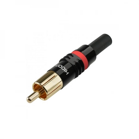 Разъем HICON RCA (вилка) Sommer Cable HI-CM03-RED