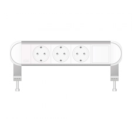 Настольная розеточная станция серии Chroma ABL 2A010307
