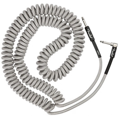 Инструментальный кабель Fender Professional Coil Cable 30' White Tweed