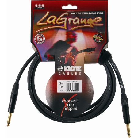 Готовый инструментальный кабель Klotz LAGPP0900