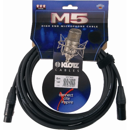 Готовый микрофонный кабель Klotz M5FM06