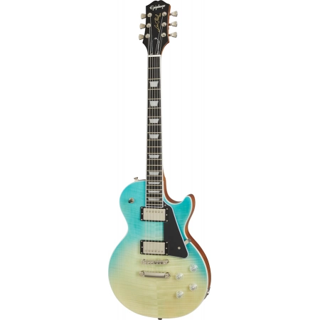 Изображение 1 (Электрогитара EPIPHONE Les Paul Modern Figured Caribbean Blue Fade)