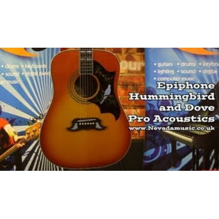 Изображение 2 (Электро-акустическая гитара EPIPHONE DOVE PRO ACOUSTIC/ELECTRIC W/FISHMAN VINTAGE BROWN SUNBURST)