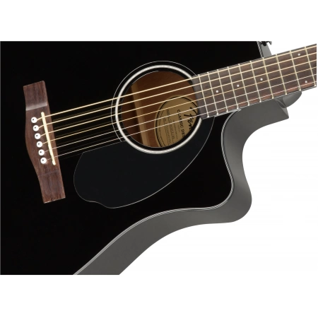 Изображение 3 (Электроакустическая гитара Fender CD-60SCE Dread Black WN)
