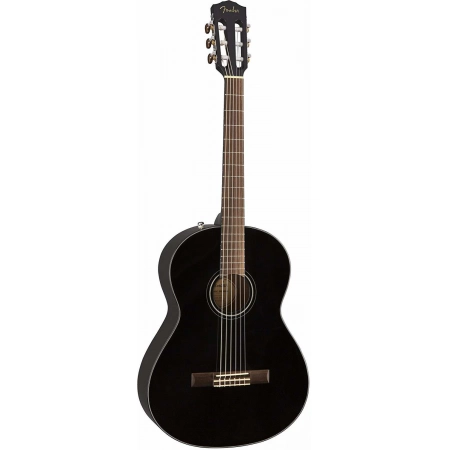 Изображение 3 (Классическая гитара Fender CN-60S NYLON, BLACK WN)