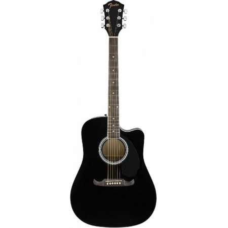 Изображение 1 (Электроакустическая гитара Fender FA-125CE Dreadnought, Black)