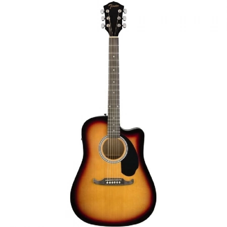 Изображение 1 (Электроакустическая гитара Fender FA-125CE Dreadnought, Sunburst)