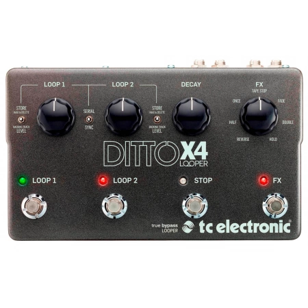 Изображение 1 (Педаль лупер для гитары TC Electronic Ditto x4 Looper)