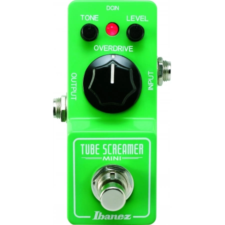 Аналоговый овердрайв Tubescreamer в уменьшенном корпусе IBANEZ TSMINI Tube Screamer Mini