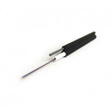 Кабель волоконно-оптический одномодовый Hyperline FO-SST-OUT-9S-4-PE-BK