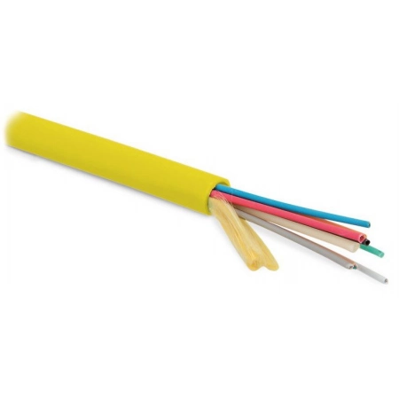 Кабель волоконно-оптический одномодовый Hyperline FO-MB-IN-9S-48-LSZH-YL