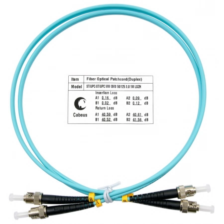 Патч-корд CABEUS FOP-50-ST-ST-10m (8500c)