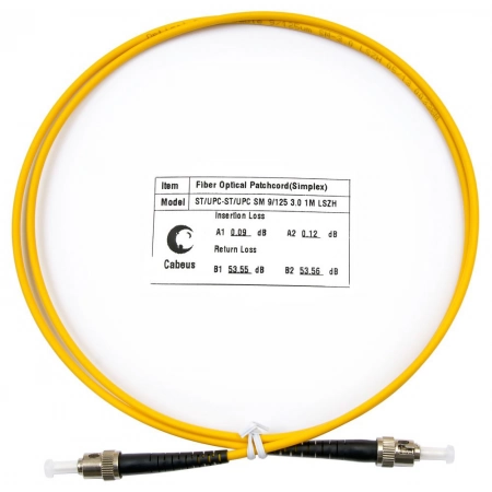 Патч-корд CABEUS FOP(s)-9-ST-ST-1m (7389c)