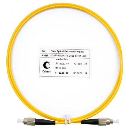 Патч-корд CABEUS FOP(s)-9-FC-FC-7m (8307c)