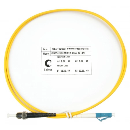 Патч-корд CABEUS FOP(s)-9-LC-ST-1,5m (8351c)