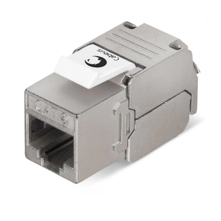 Вставка Keystone Jack RJ-45 CABEUS KJ-RJ45-Cat.6-SH-180-Toolless (7966c)