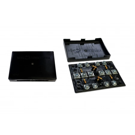 Коробка на 4 абонента МЭК-Электрика KRA-4 75Om black