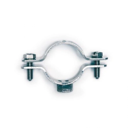 Хомут трубный с приварной гайкой М8 ДКС 6040-P12