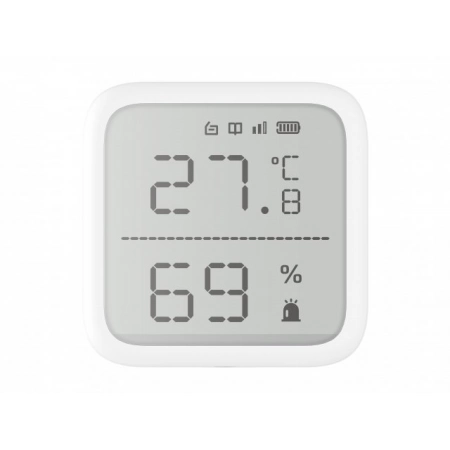 Датчик температуры и влажности Hikvision DS-PDTPH-E-WE