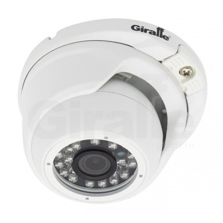 Видеокамера мультиформатная купольная GIRAFFE GF-VIR4306HD5.0 (2.8)