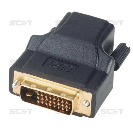 Комплект для передачи DVI-сигнала по кабелю витой пары SC&T DE01E