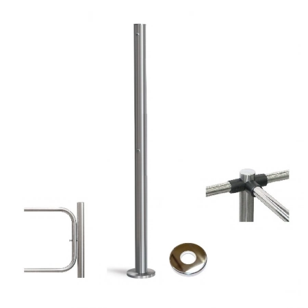 Трехсторонняя стойка PERCo PERCo-BH02 2-16 с крышкой