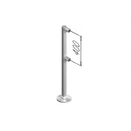 Стойка ОМА OMA-02.366.A0 (2 муфты, d=38мм)