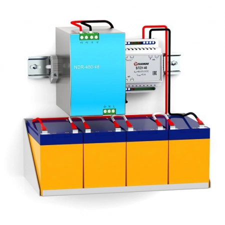 Комплект бесперебойного питания Тахион КБП-48/8