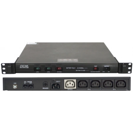 Источник бесперебойного питания POWERCOM KIN-600AP RM (1152586)