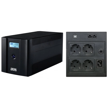 Источник бесперебойного питания POWERCOM RPT-1500AP LCD (1107535)