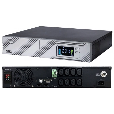 Источник бесперебойного питания POWERCOM SRT-1000A LCD (1157673)