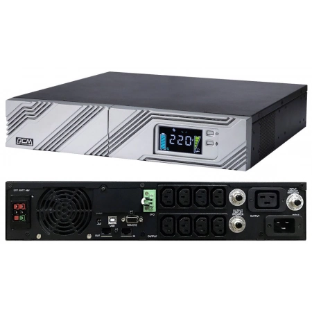 Источник бесперебойного питания POWERCOM SRT-2000A LCD (1157682)