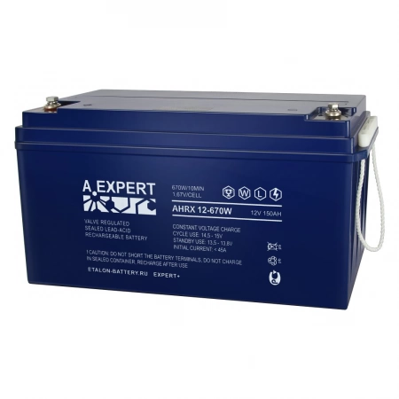 Аккумулятор герметичный свинцово-кислотный EXPERT A.EXPERT AHRX 12-670W
